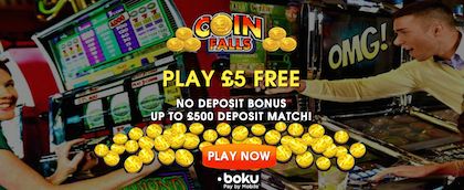 CoinFalls Mobile Casino Bonuses
