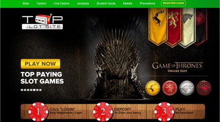 Play Top Slot Games at Top Slot Site