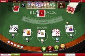 Ladbrokes Casino Freeplay Blackjack Online