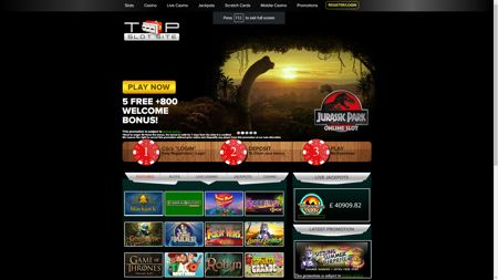 Online Play Slot Casino